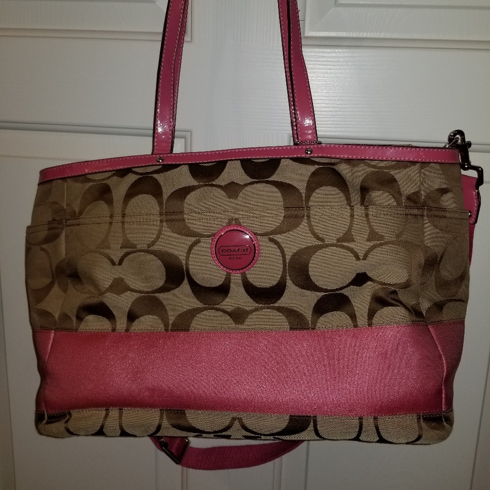 Coach diaper bag
